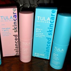 Tula skincare eye balm / rose one left $20
